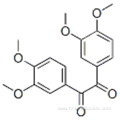 1,2-bis(3,4-dimethoxyphenyl)ethane-1,2-dione CAS 554-34-7